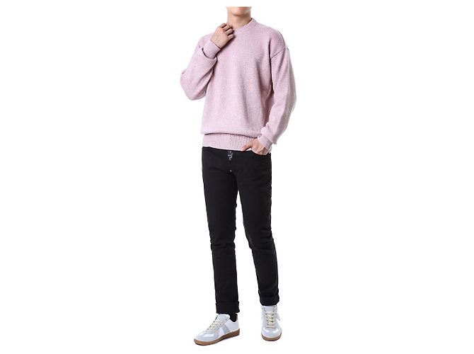 Loro Piana Kaschmir Rundstrick Pullover Rosa - Ansicht 9