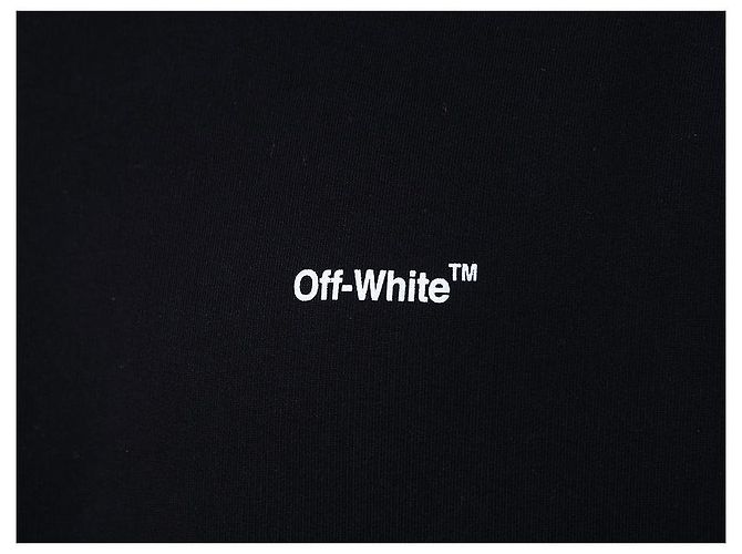 Off White Diagonal Fleece Sweatshirt - Ansicht 21
