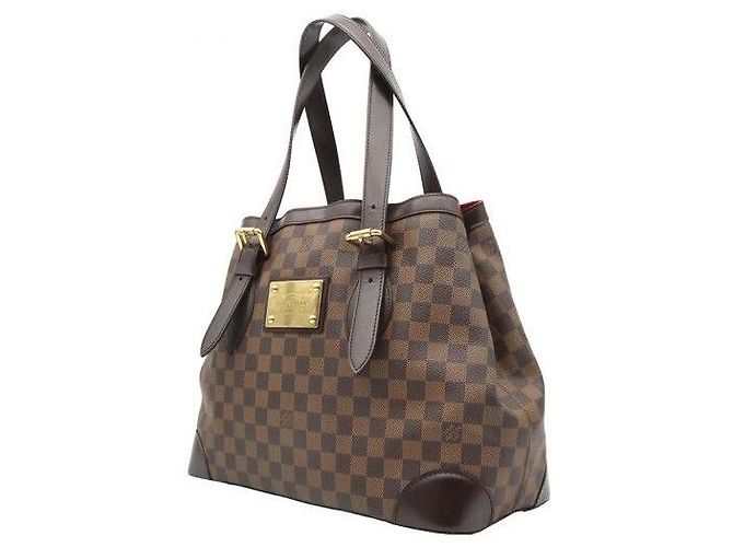 Louis Vuitton Borsa a tracolla Hampstead MM in tela Damier Ebene - vista 2
