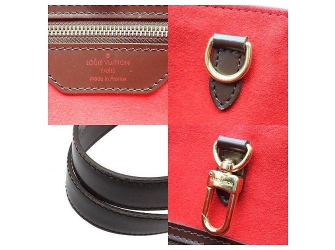 Louis Vuitton Borsa a tracolla Hampstead MM in tela Damier Ebene - vista 7