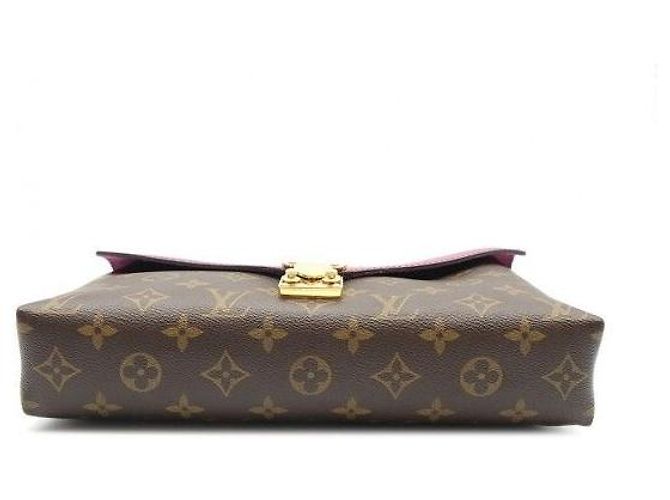 Louis Vuitton Borsa a tracolla con catena Palace in Monogram Canvas Fuchsia - vista 5