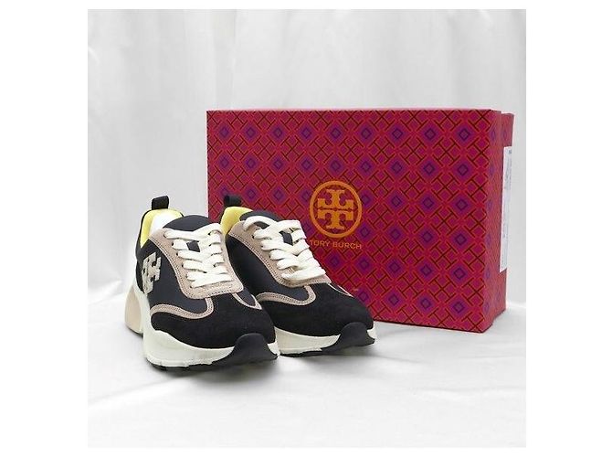 Louis Vuitton Sapatilhas Good Luck Trainer Black Cream - vista 2