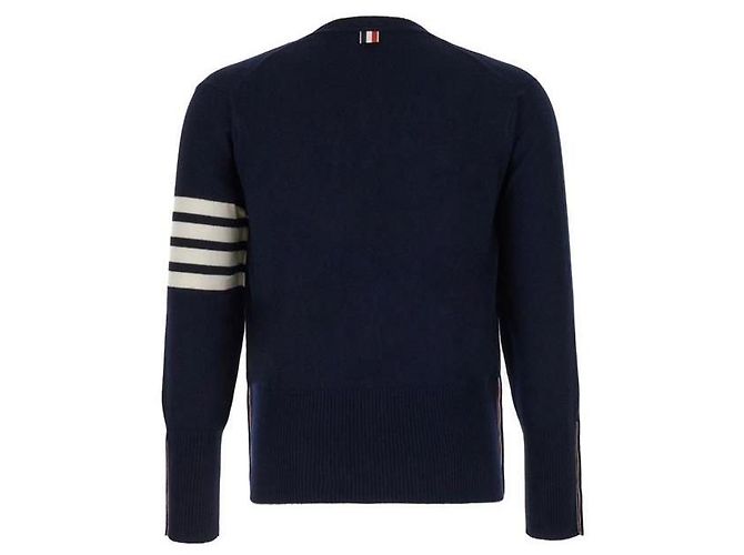 Thom Browne Cashmere Cardigan Navy - Ansicht 2