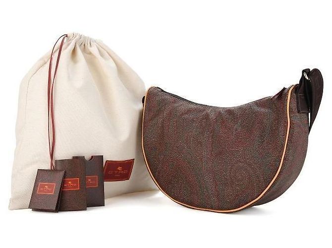 Etro Borsa a tracolla da donna in jacquard paisley - vista 10