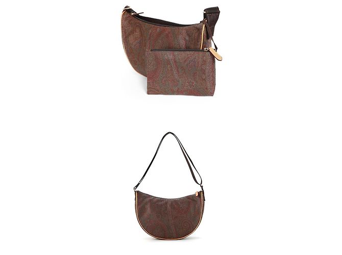 Etro Borsa a tracolla da donna in jacquard paisley - vista 7