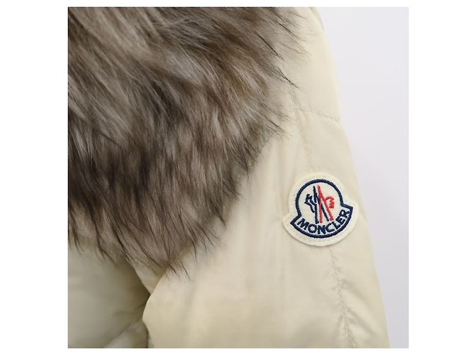 Moncler Kurze Daunenjacke Beige - Ansicht 3