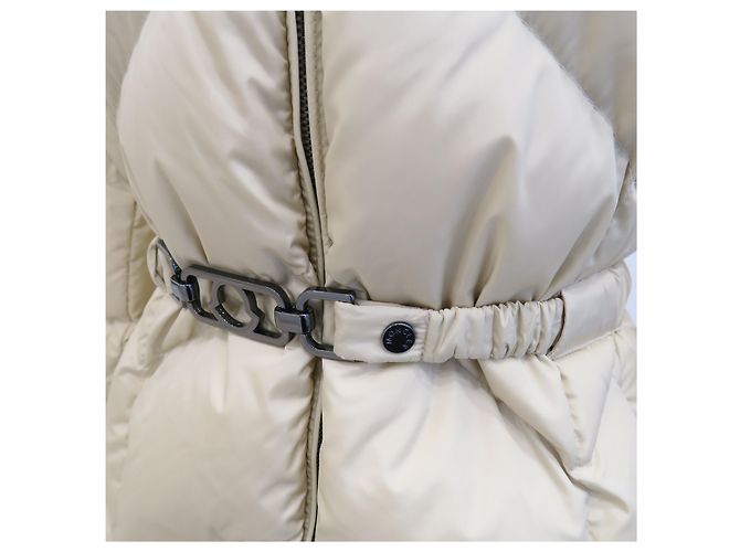 Moncler Kurze Daunenjacke Beige - Ansicht 4