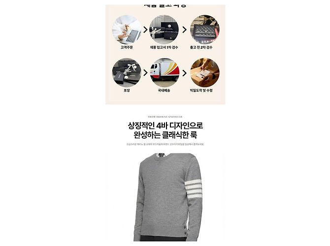 Thom Browne Feiner Merinowolle-Strickpullover für Damen - Ansicht 8