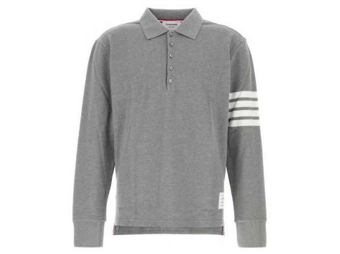 Thom Browne Piqué-Langarmpolo - Ansicht 4
