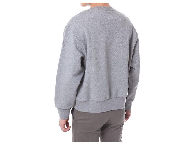 Moncler Typo Sweatshirt mit Glitzer-Logo-Patch - Ansicht 12