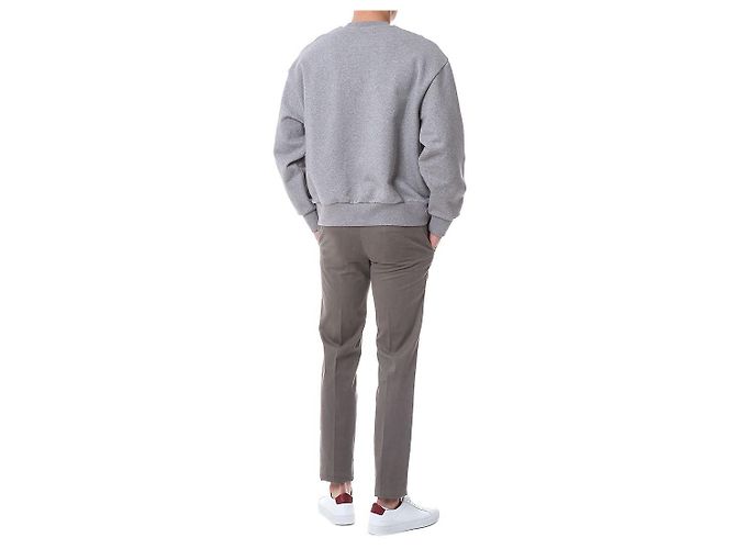 Moncler Typo Sweatshirt mit Glitzer-Logo-Patch - Ansicht 14