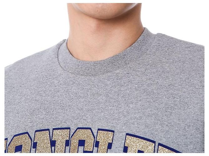 Moncler Typo Sweatshirt mit Glitzer-Logo-Patch - Ansicht 5