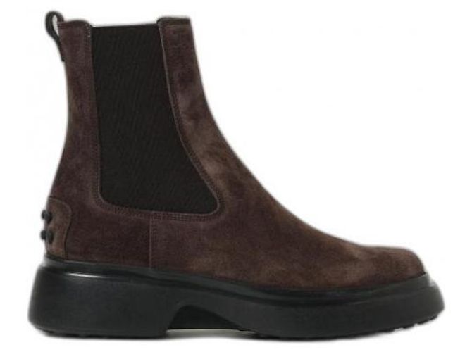 Tod's Botines Chelsea de ante - vista 3