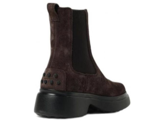 Tod's Botines Chelsea de ante - vista 5