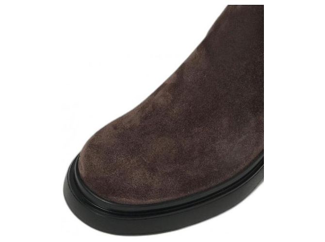 Tod's Botines Chelsea de ante - vista 6
