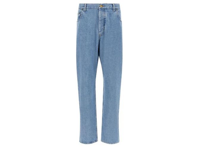 Thom Browne Pantaloni in denim selvage - vista 4