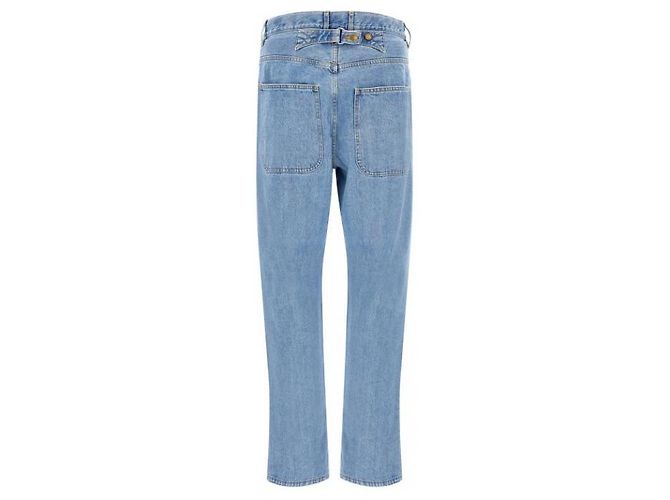Thom Browne Pantaloni in denim selvage - vista 5