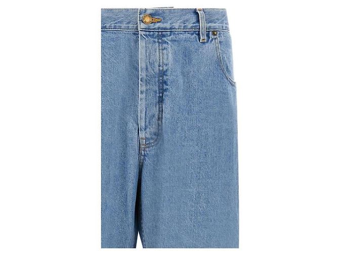 Thom Browne Pantaloni in denim selvage - vista 6