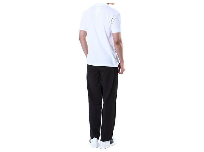 Comme Des Garcons PK-Poloshirt mit rotem Herz-Patch (White) - Ansicht 22