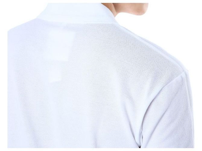 Comme Des Garcons PK-Poloshirt mit rotem Herz-Patch (White) - Ansicht 24