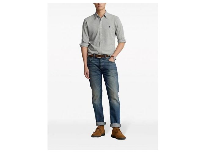 Ralph Lauren Camicia con logo Pony ricamato - vista 5