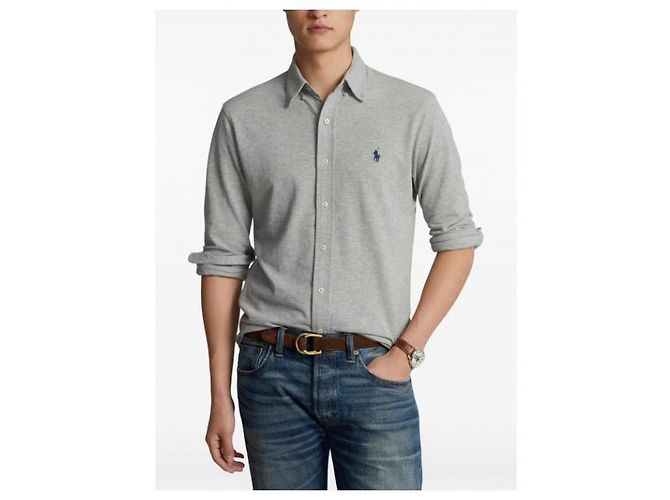 Ralph Lauren Camicia con logo Pony ricamato - vista 6