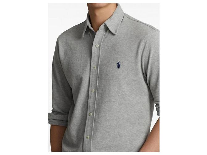 Ralph Lauren Camicia con logo Pony ricamato - vista 8