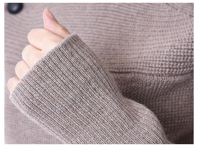 Isabel Marant DOYLE Damen Strick aus Wolle mit Schulterknöpfen - Ansicht 24