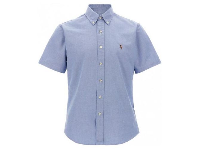 Ralph Lauren Camicia Oxford Custom Fit Pony Chest - vista 4