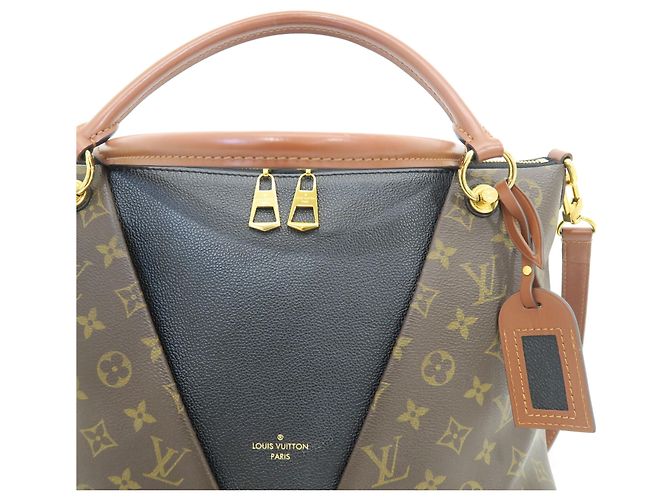 Louis Vuitton Borsa a spalla tote in tela Monogram - vista 2
