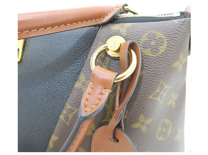 Louis Vuitton Borsa a spalla tote in tela Monogram - vista 4
