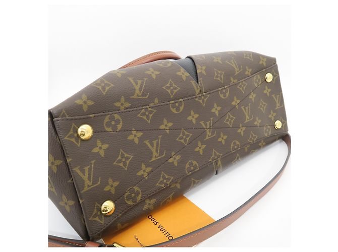 Louis Vuitton Borsa a spalla tote in tela Monogram - vista 5