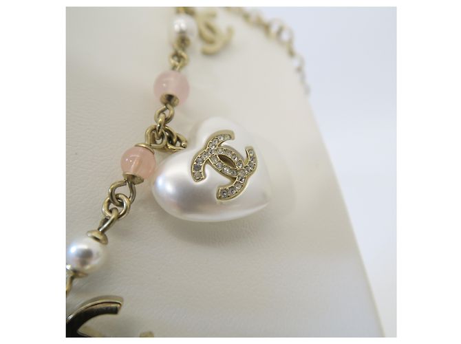 Chanel Limitierte Edition CC Kristallherz Perlenkette - Ansicht 9