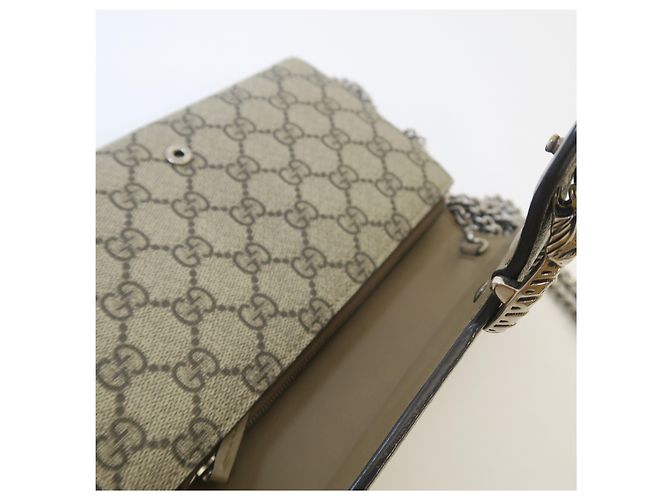 Gucci Borsa Dionysus Mini Chain Bag Interno Beige - vista 5