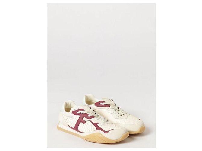 Fendi Wave Pulse Sneaker Beige Kalbsleder - Ansicht 5