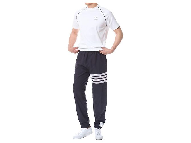 Thom Browne Faltbare Ripstop-Hose mit Signature Tap - Ansicht 7