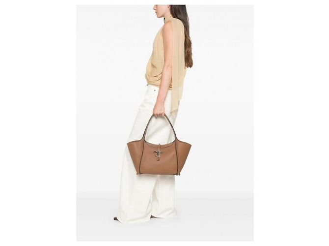Tod's Borsa a tracolla piccola Timeless in pelle - vista 6