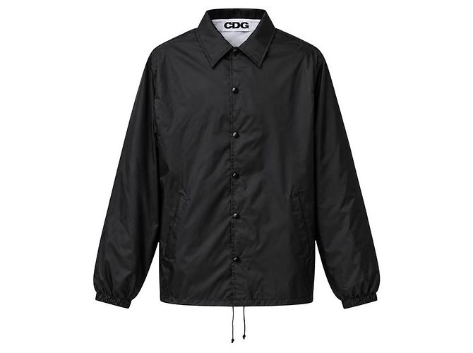 Comme Des Garcons Giacca Logo Coach Black - vista 4