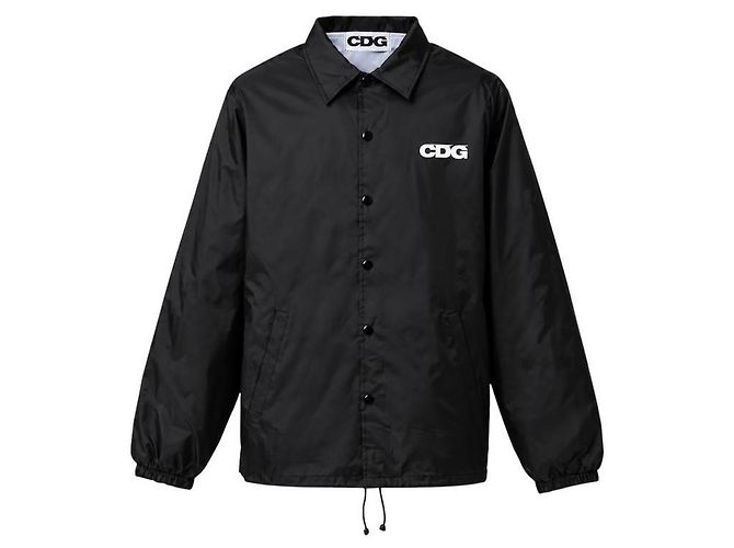 Comme Des Garcons Giacca Logo Coach Black - vista 6