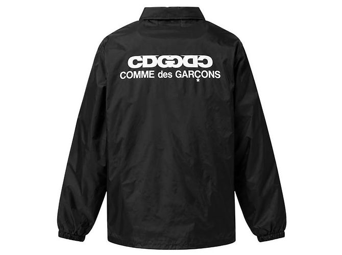 Comme Des Garcons Giacca Logo Coach Black - vista 7