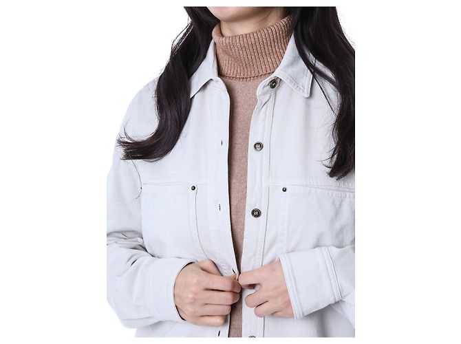 Isabel Marant Camicia vintage in cotone con doppie tasche - vista 7