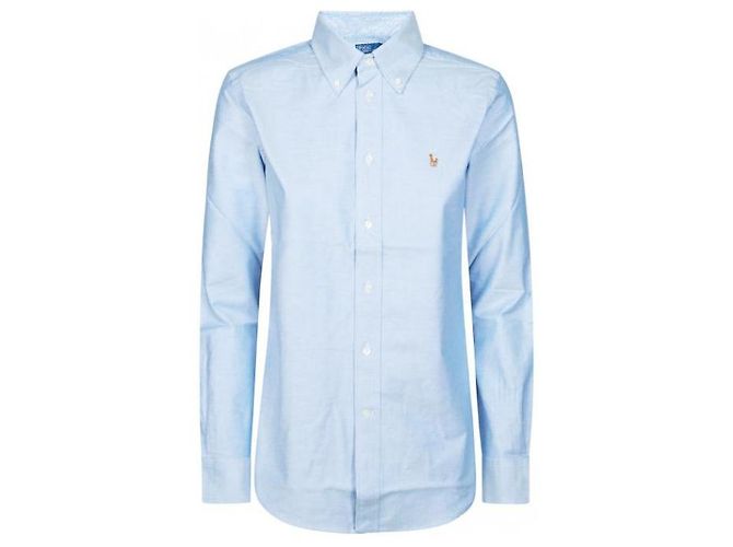 Camicia Button Down POLO RALPH LAUREN Blu - vista 4