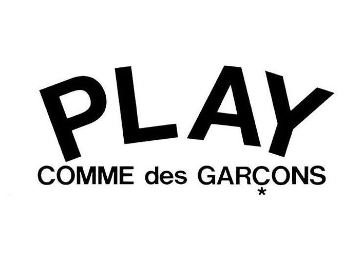 Comme Des Garcons Play Heart Stripe Langarm T-Shirt Schwarz - Ansicht 3