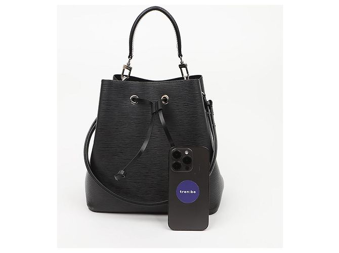 Louis Vuitton Borsa a secchiello Neo Noe in pelle Epi Nera - vista 11