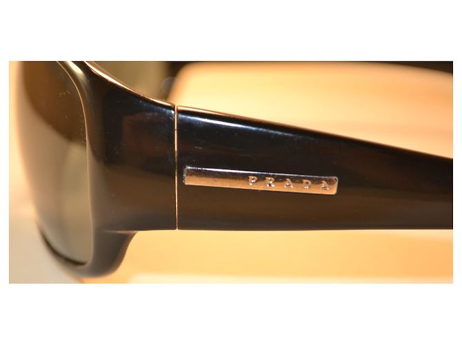 Prada SPR12F Sonnenbrille schwarz - Ansicht 4