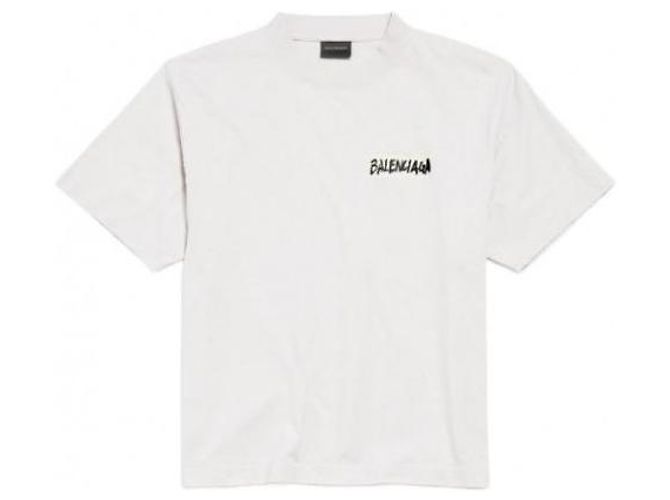 Balenciaga Masking Tape Medium Fit T-Shirt - Ansicht 4