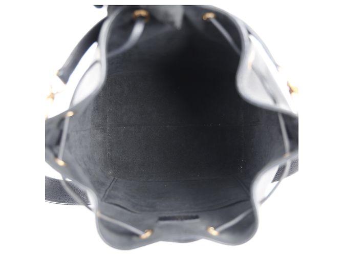 Bucket Louis Vuitton Borsa Tote a Secchiello in Pelle Nera - vista 12