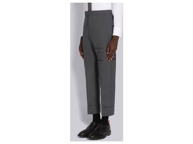 Thom Browne Classic Backstrap Pants - view 2