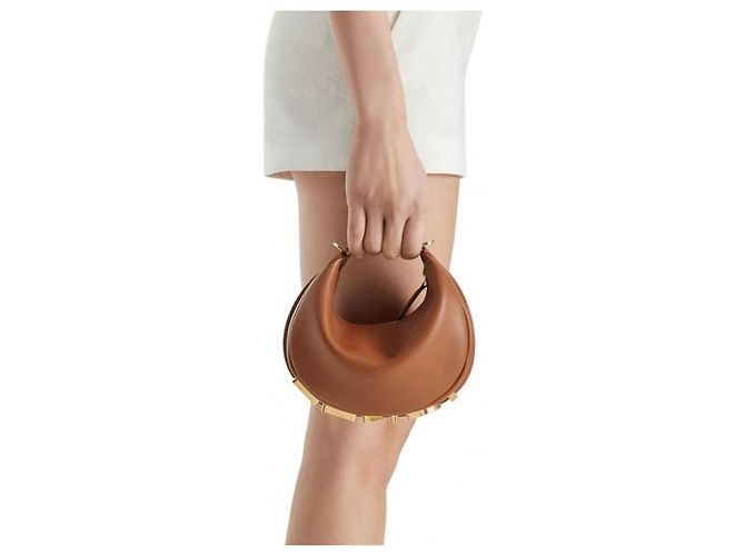 Fendi Mini Leder-Hobo-Bag - Ansicht 6
