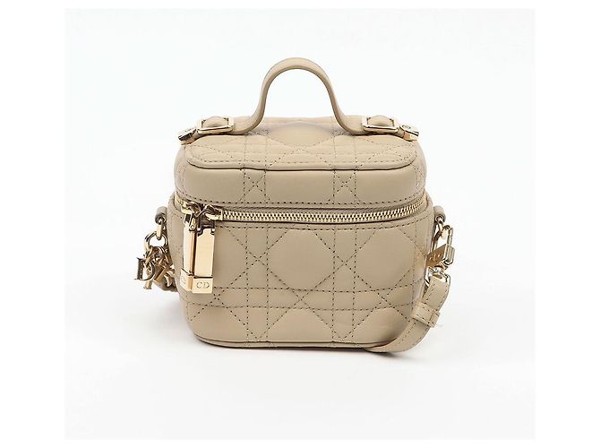 Dior Lady Micro Vanity Case Tote Bag Beige - Ansicht 2